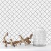 Modern Look White Marble Backsplash Mosaic Tile BA6308 1
