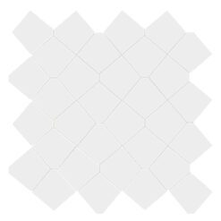 Modern Look White Marble Backsplash Mosaic Tile BA6308 10
