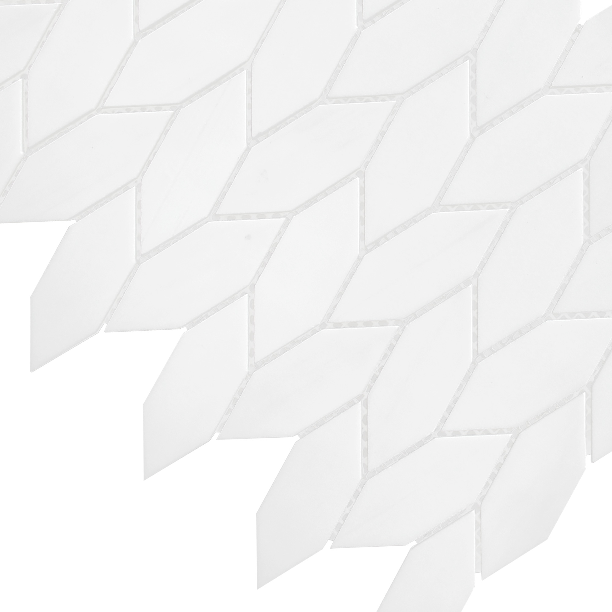 Modern White Marble Backsplash Mosaic Tile BA6303 11