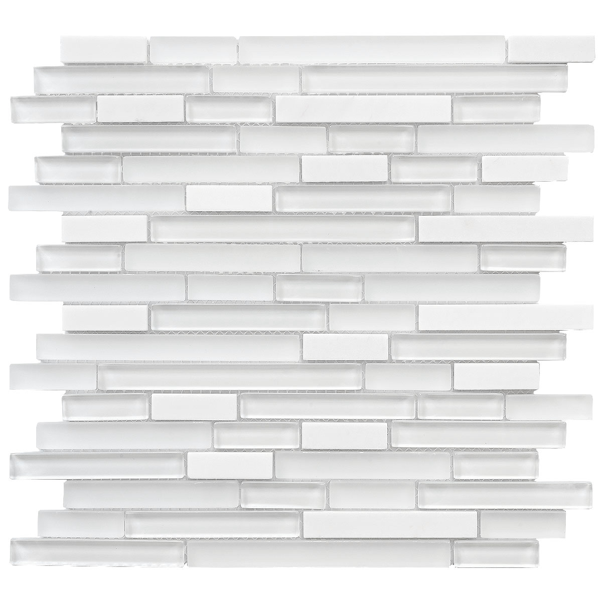 Modern White Marble Glass Kitchen Backsplashba1012