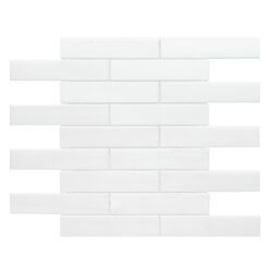Modern White Subway Marble Backsplash Mosaic Tile BA6306 11
