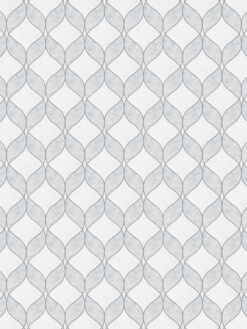 White Gray Waterjet Mosaic Kitchen Backsplash Tile BA6317 8