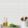 White Modern Marble Backsplash Mosaic Tile BA6307 1