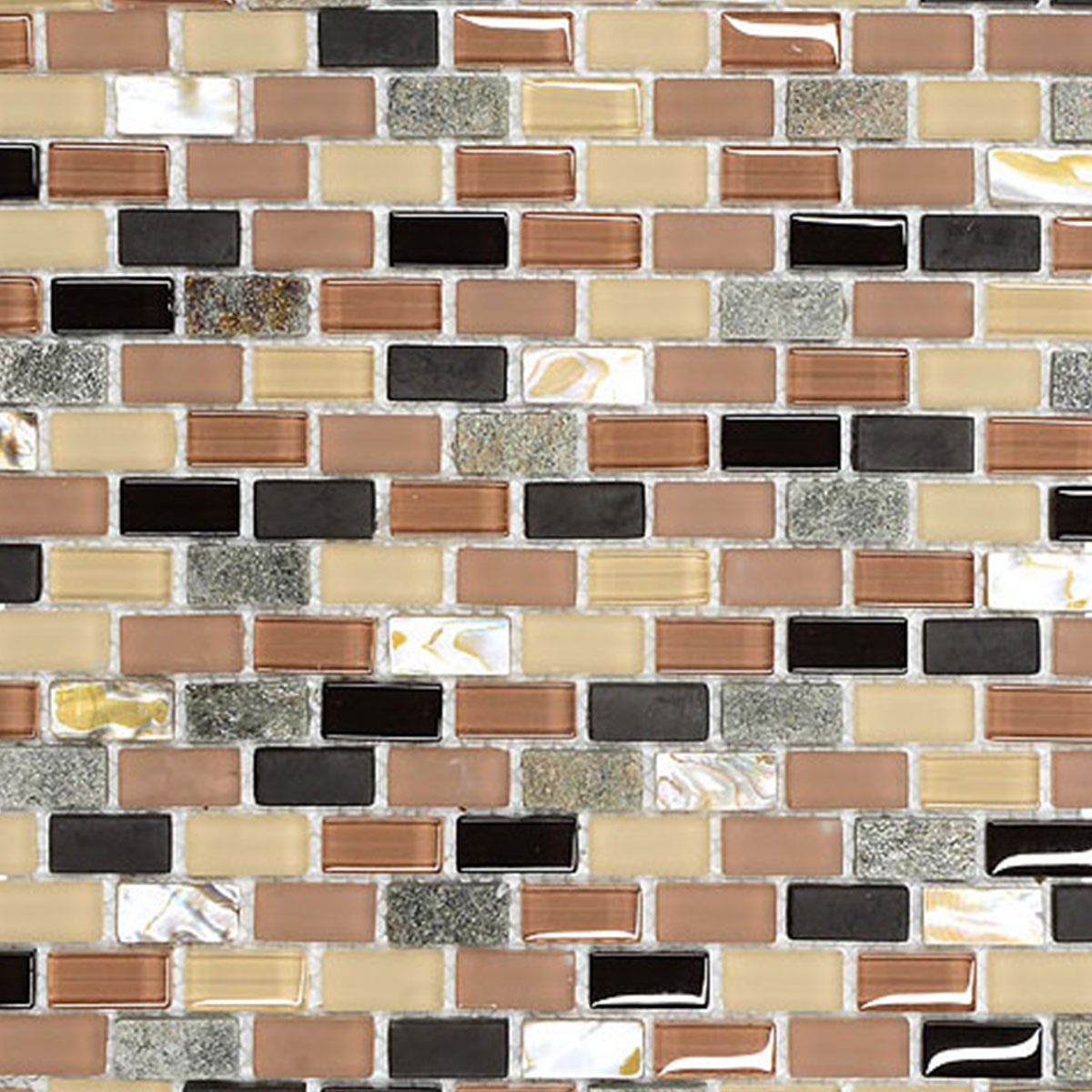 Brown and Gray Glass BA1182 2