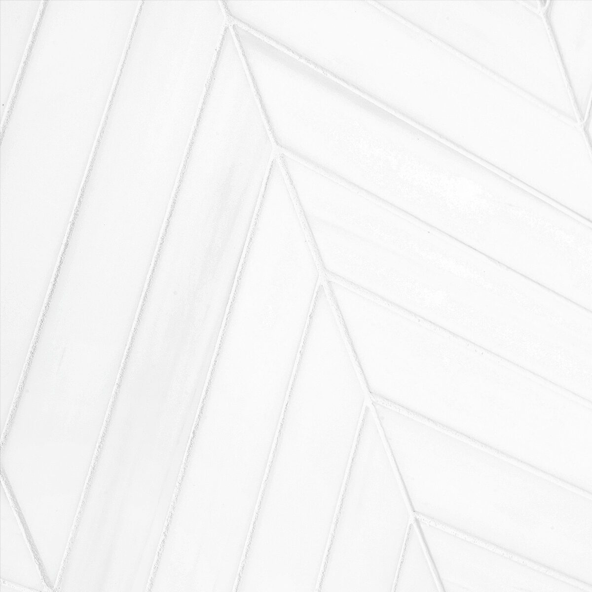Long White Chevron Mosaic Large Backsplash Tile BA6322 7