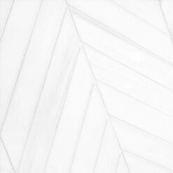 Long White Chevron Mosaic Large Backsplash Tile BA6322 7