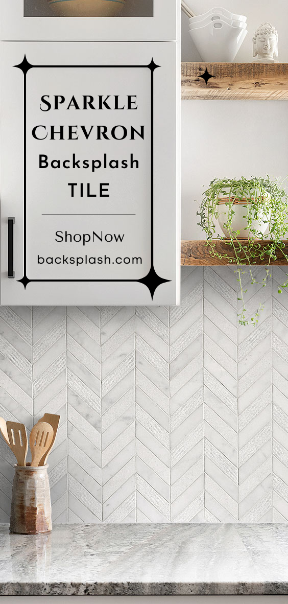 Marble Chevron Tile BA631613 2