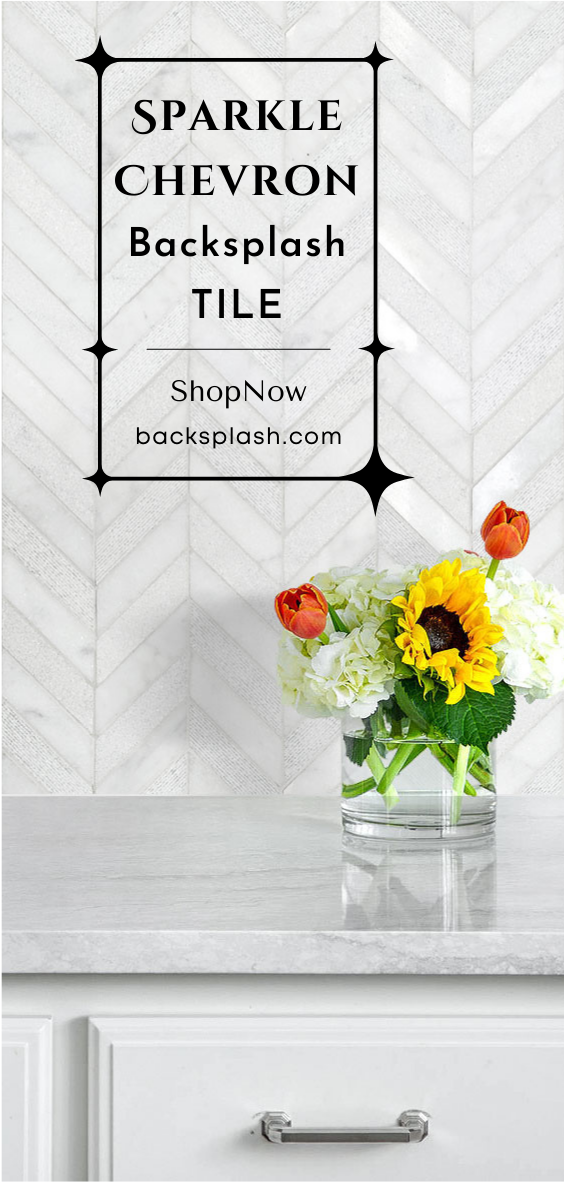 Marble Chevron Tile BA631613 3