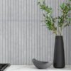 Modern Long Porcelain Gray Mosaic Tile BA4503