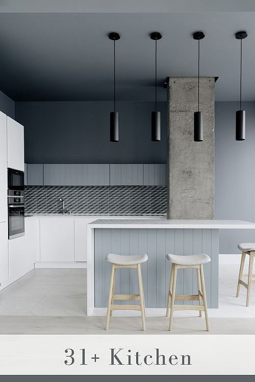 Backsplash for White Cabinets and White Countertops