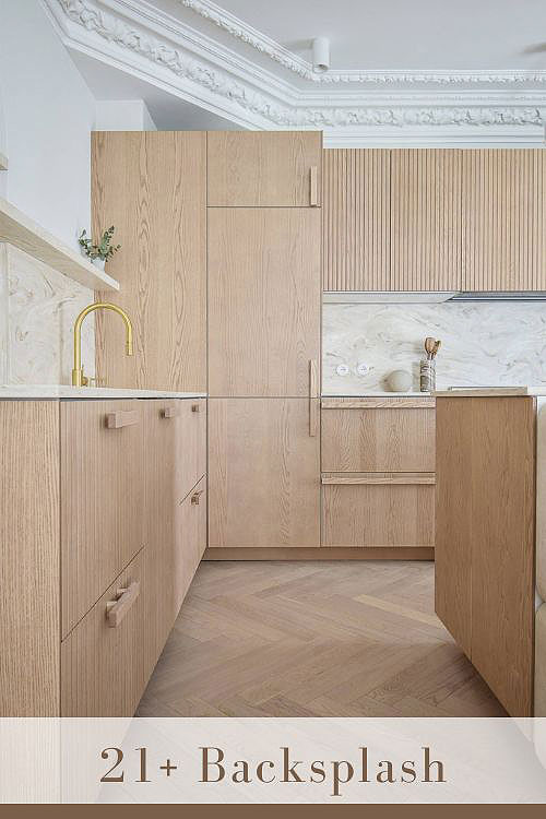 Carrara Marble Backsplash