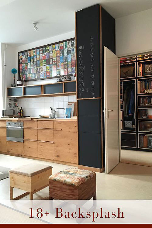 Japanese Kitchen Backsplash