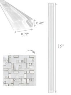 glass white edge