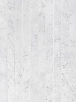 Modern Long Marble Carrara Gray Backsplash Mosaic Tile BA1077 5