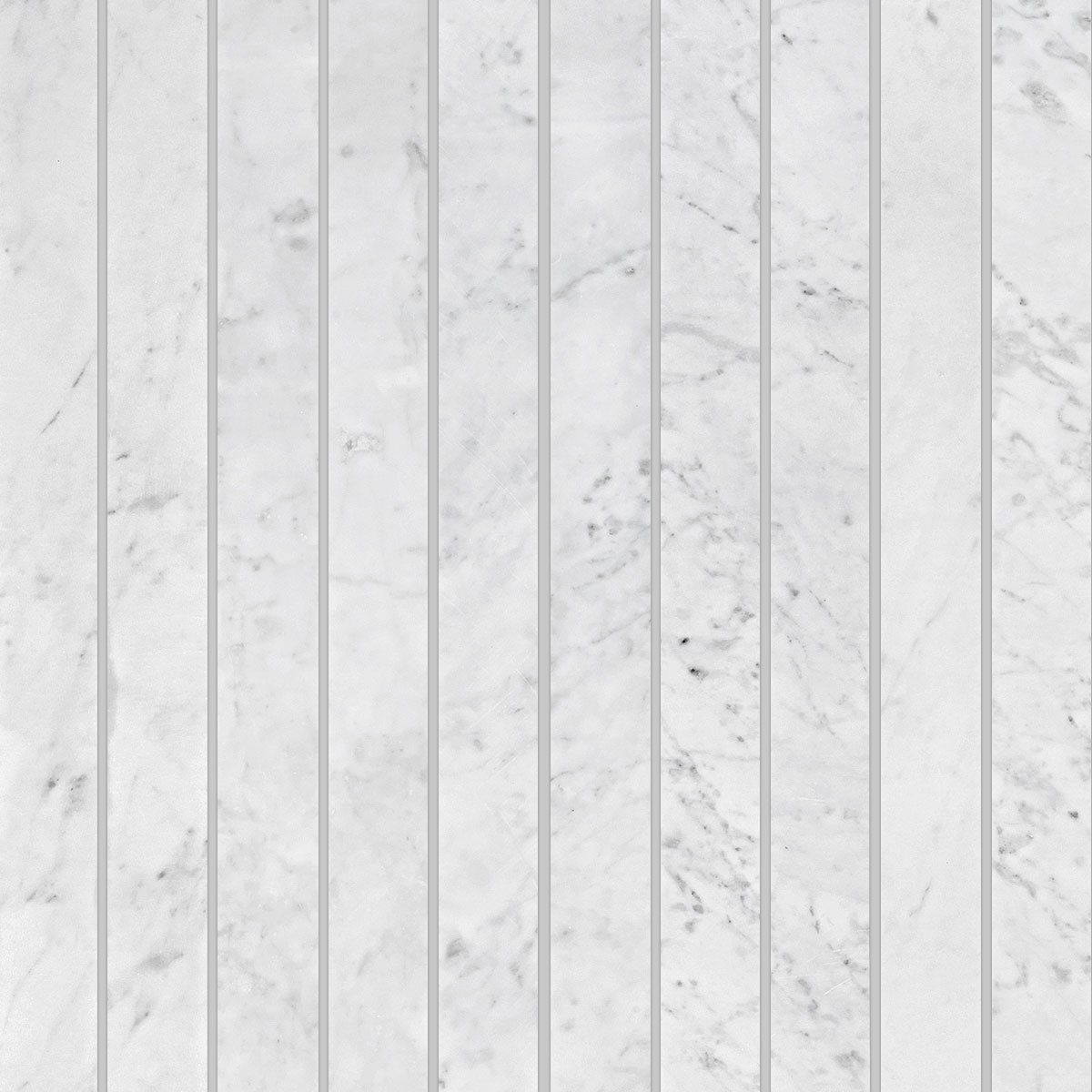 Modern Long Marble Carrara Gray Backsplash Mosaic Tile BA1077 6
