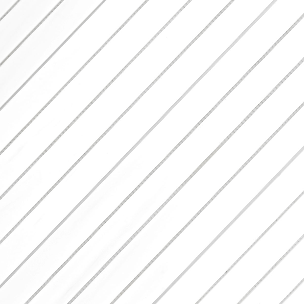 Modern Long Marble Pure White Backsplash Mosaic Tile BA1078 7