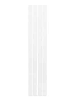 Modern Long Marble Pure White Backsplash Mosaic Tile BA1078 8