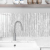 Shell Glass Elegant Backsplash Tile BA8023