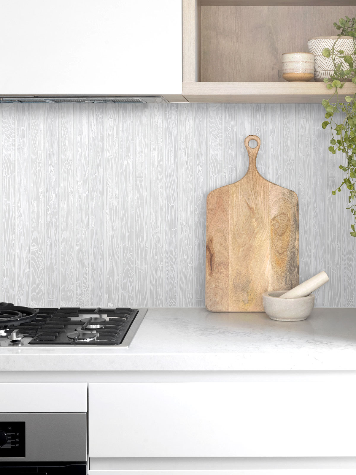 Shell Glass Elegant Backsplash Tile BA8023