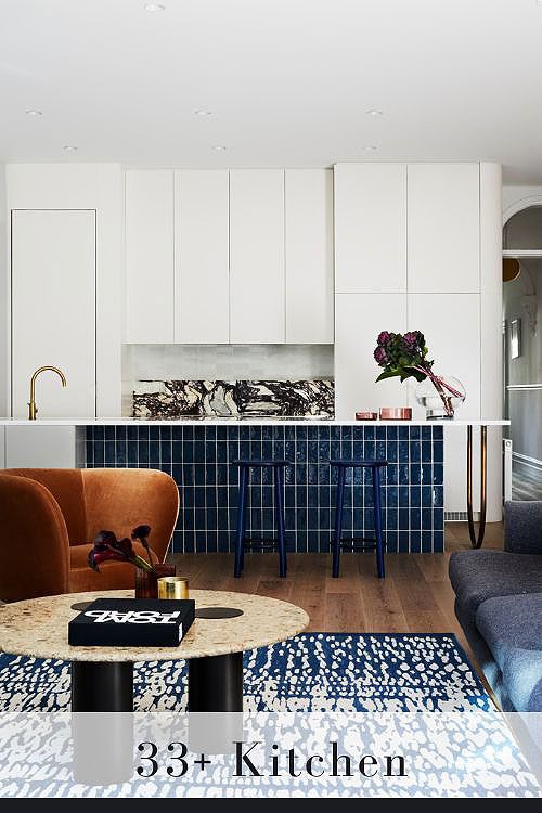 Colorful Kitchen Island
