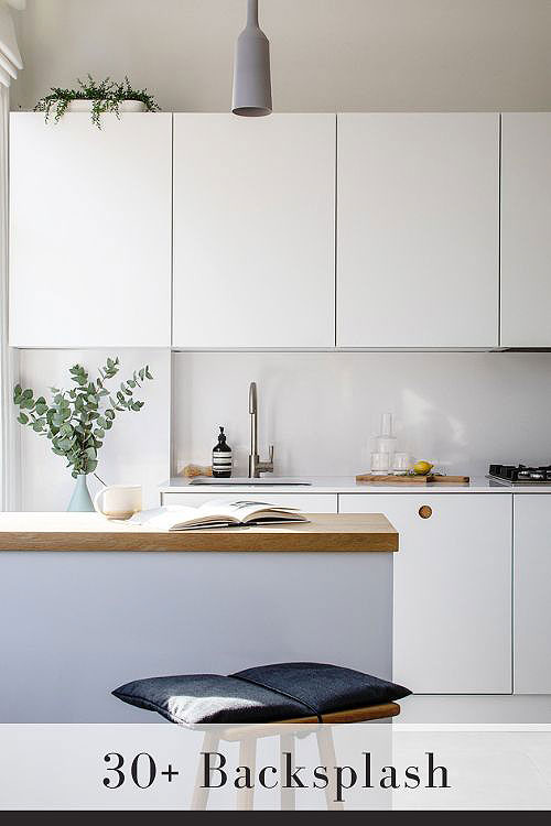 Glass Sheet Backsplash