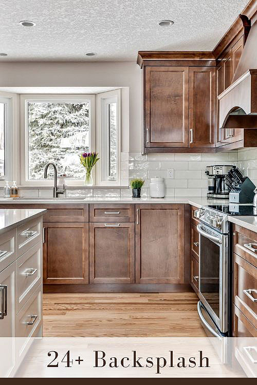 Glazed Tile Backsplash