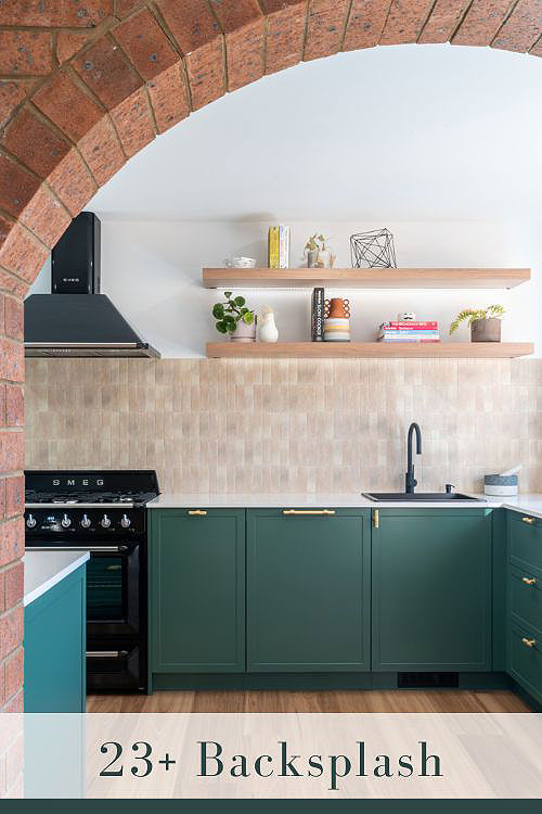 Handmade Tile Backsplash