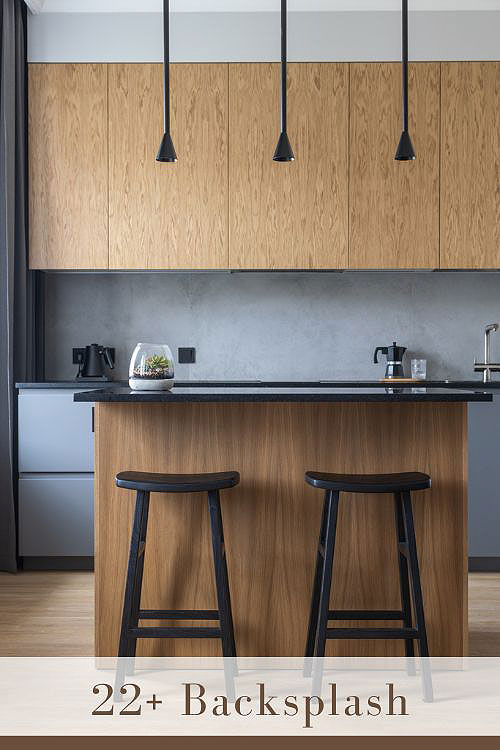 Industrial Kitchen Backsplash