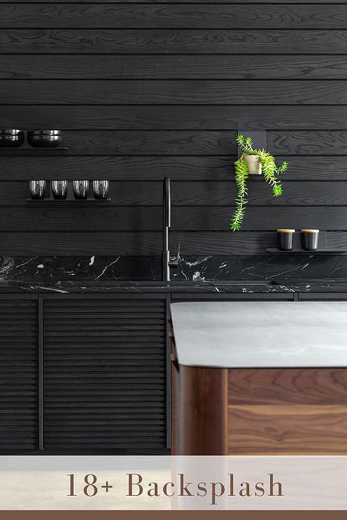 Kitchen Paneling Backsplash