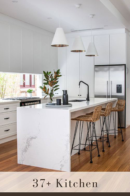 Marble Kitchen Island