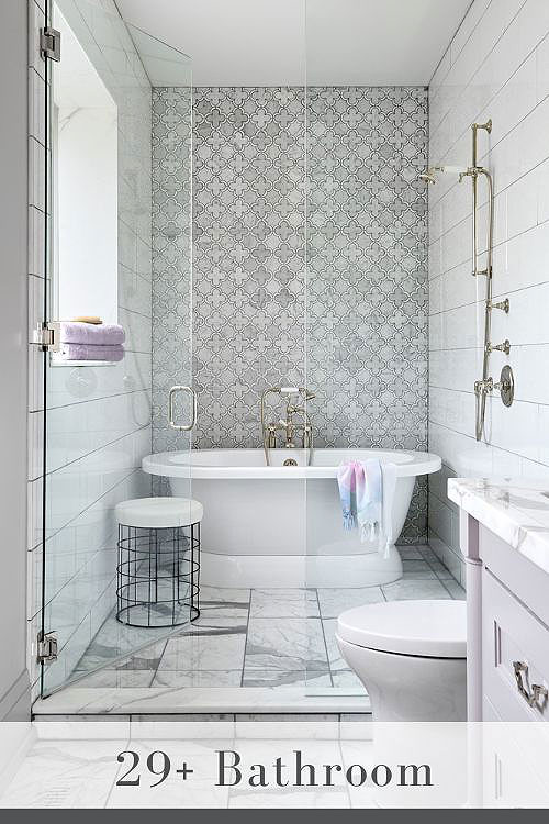 Marble Tile Shower