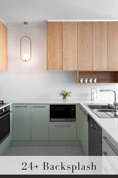 Midcentury Kitchen Backsplash