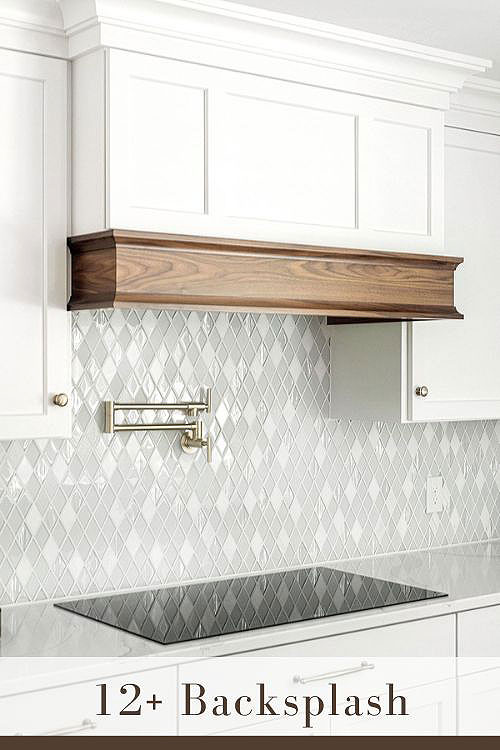 Modern Glass Tile Backsplash