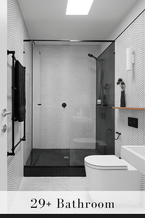 Penny Tile Bathroom