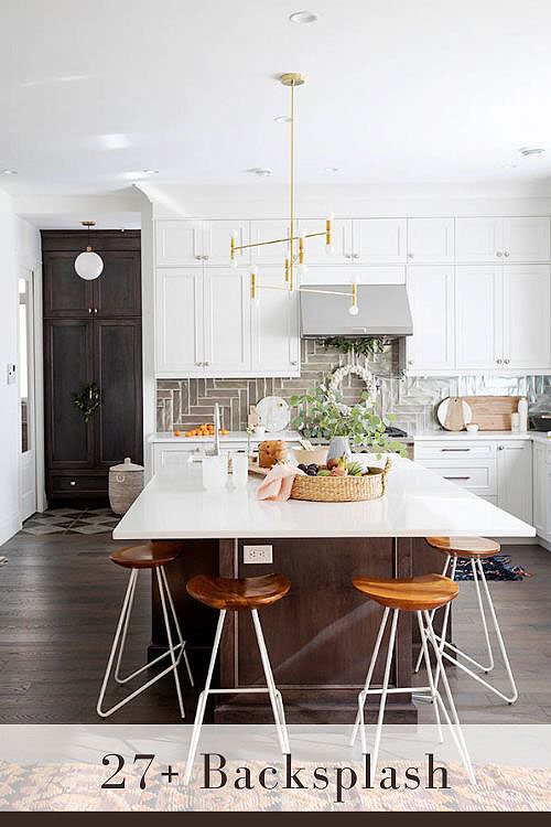 Traditional Kitchen Backsplash