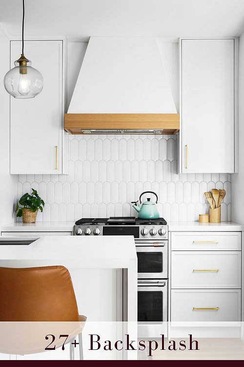 Vertical Tile Backsplash