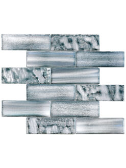 Space Blue Subway Glass Backsplash Tile BA6202
