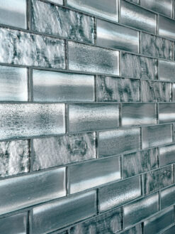 Space Blue Subway Glass Backsplash Tile BA6202 4