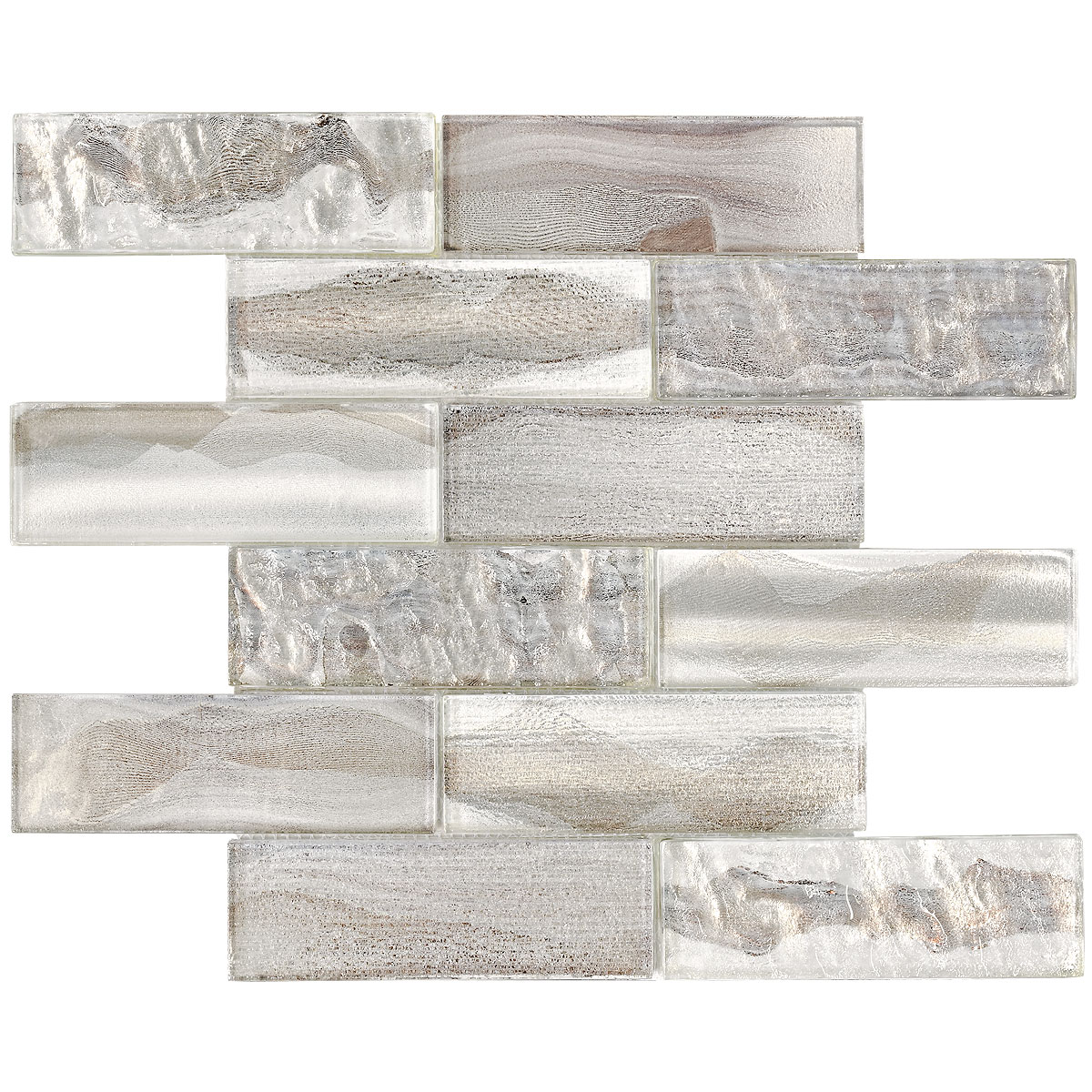 Space Brown Subway Glass Backsplash Tile BA6201 1