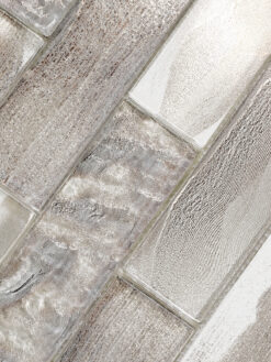 Space Brown Subway Glass Backsplash Tile BA6201 2