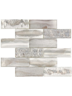 Space Brown Subway Glass Backsplash Tile BA6201