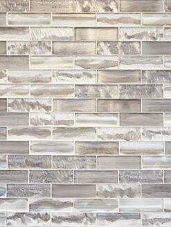 Space Brown Subway Glass Backsplash Tile BA6201 3