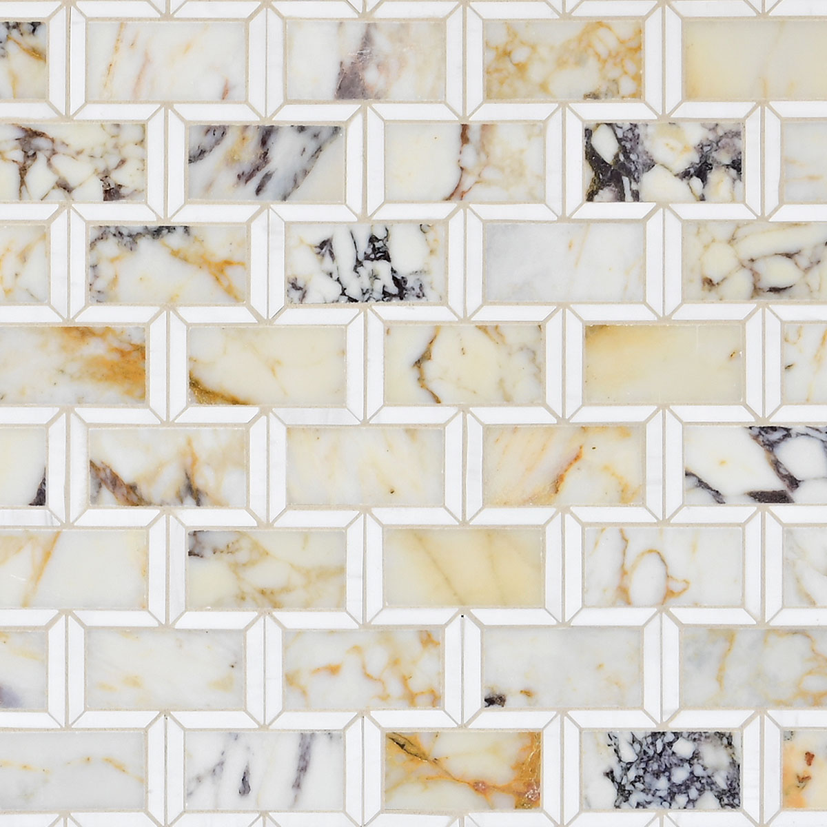 Multi Color Marble Backsplash Tile BA6330 2