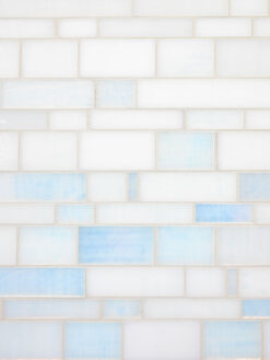 Pearl Glass Subway Hand Cut Artisan Mosaic Tile BA7016 3