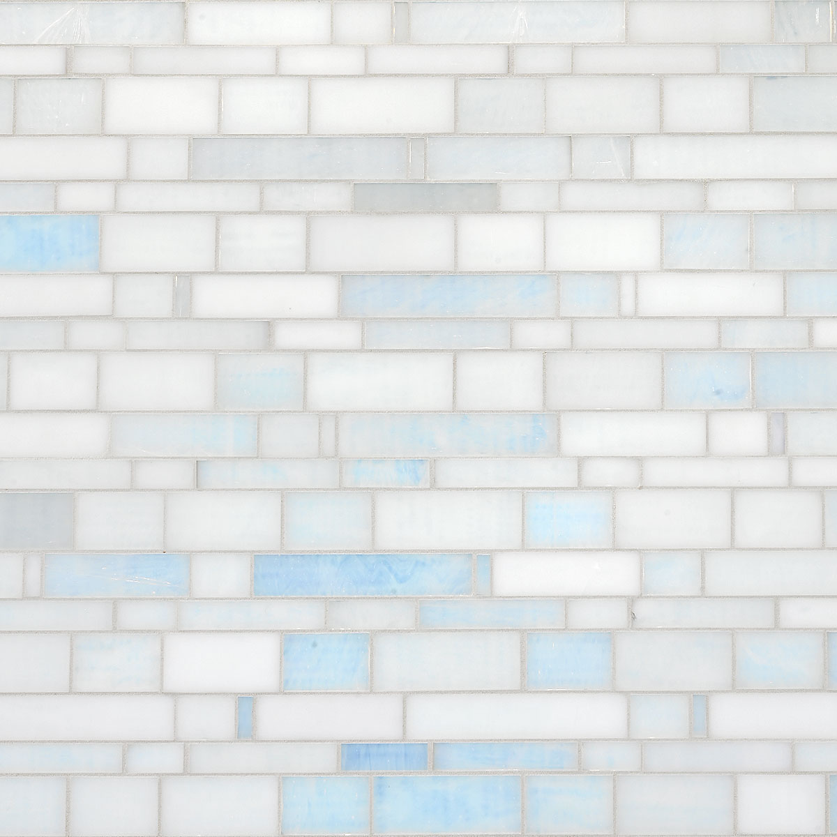 Pearl Glass Subway Hand Cut Artisan Mosaic Tile BA7016 6