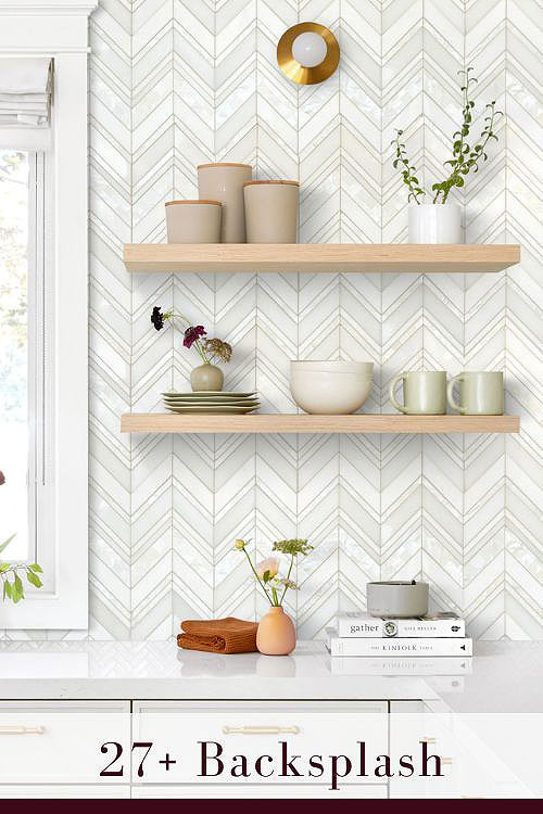 Chevron Tile Backsplash Ideas