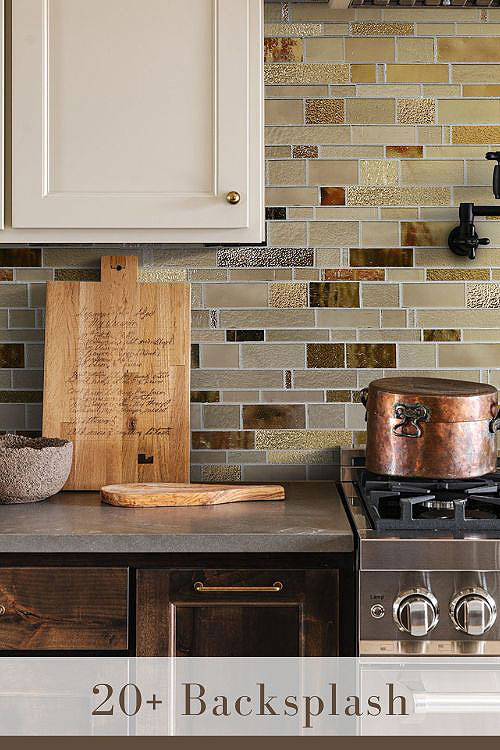 Modern Glass Backsplash Ideas