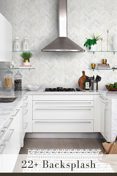 Modern Marble Backsplash Ideas