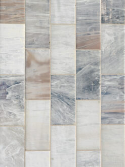 Opal Beige Brown Glass Subway Tile BA7015 Subway 2