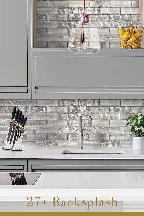 Subway Mosaic Tile Backsplash